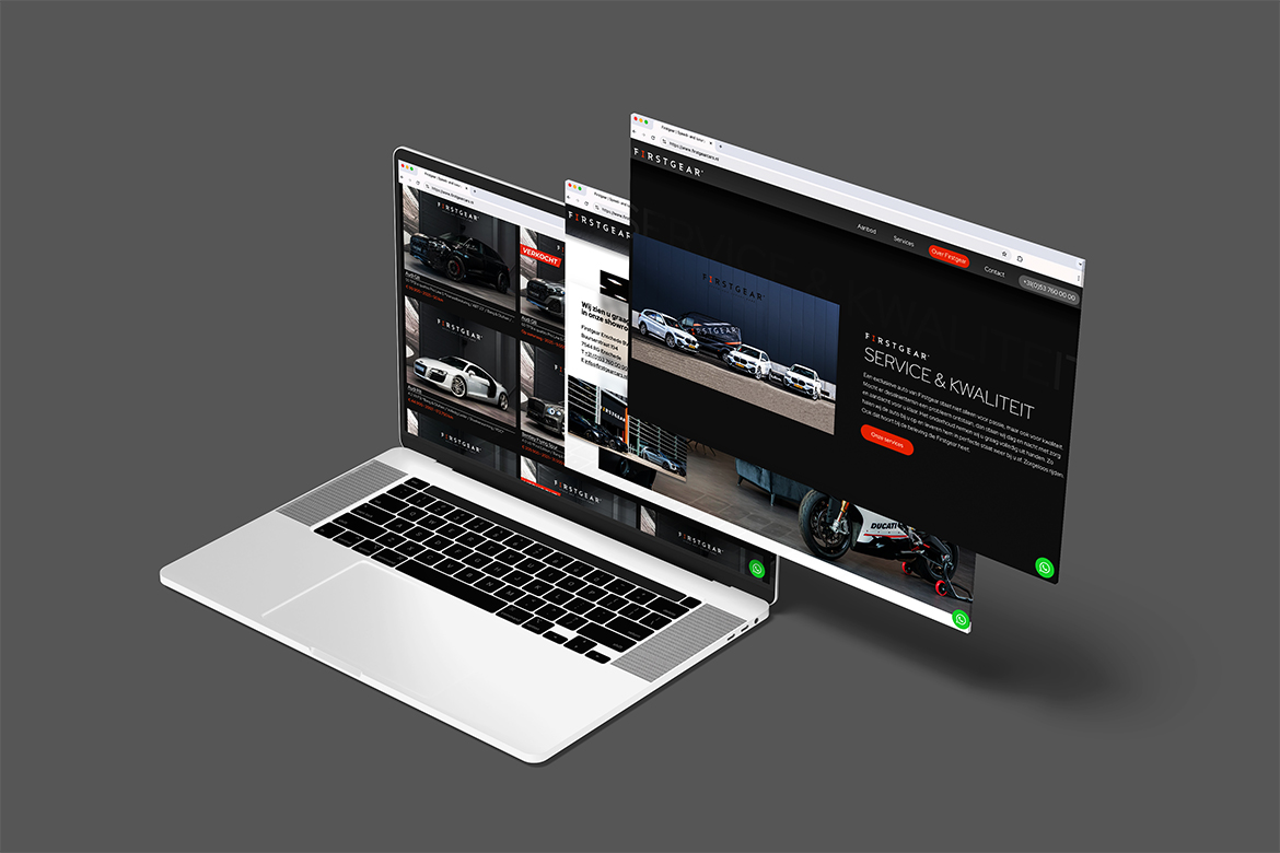 Laptop mockup
